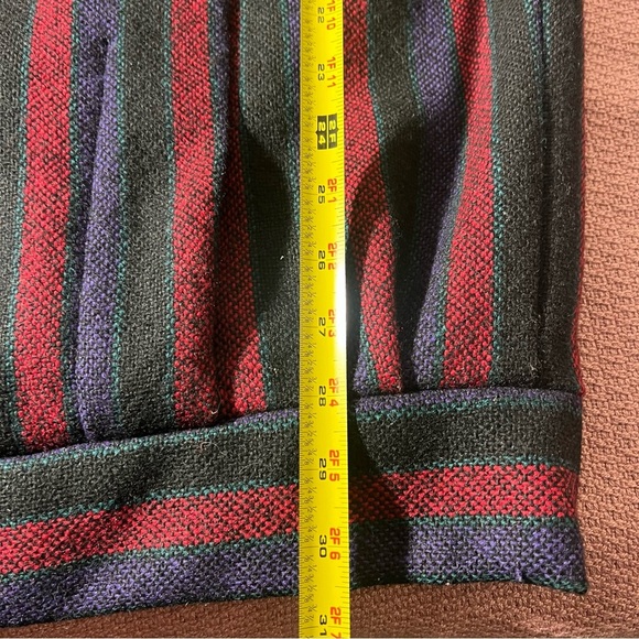 Branigan Weavers Ireland 100% wool plaid Coat Zip Button Womens 2XL ? Jacket - Picture 10 of 10